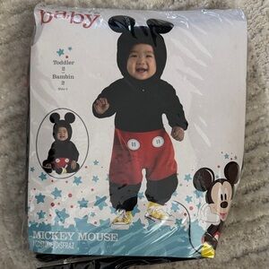 Disney Mickey Mouse Infant Outfit - Red and Black